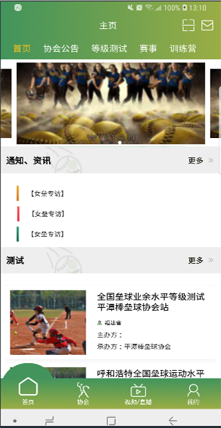 中国棒垒球