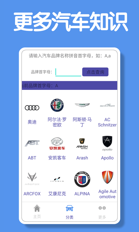 汽车品牌大全app